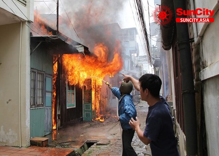 Chiêm bao thấy nhà cháy là điềm báo gì
